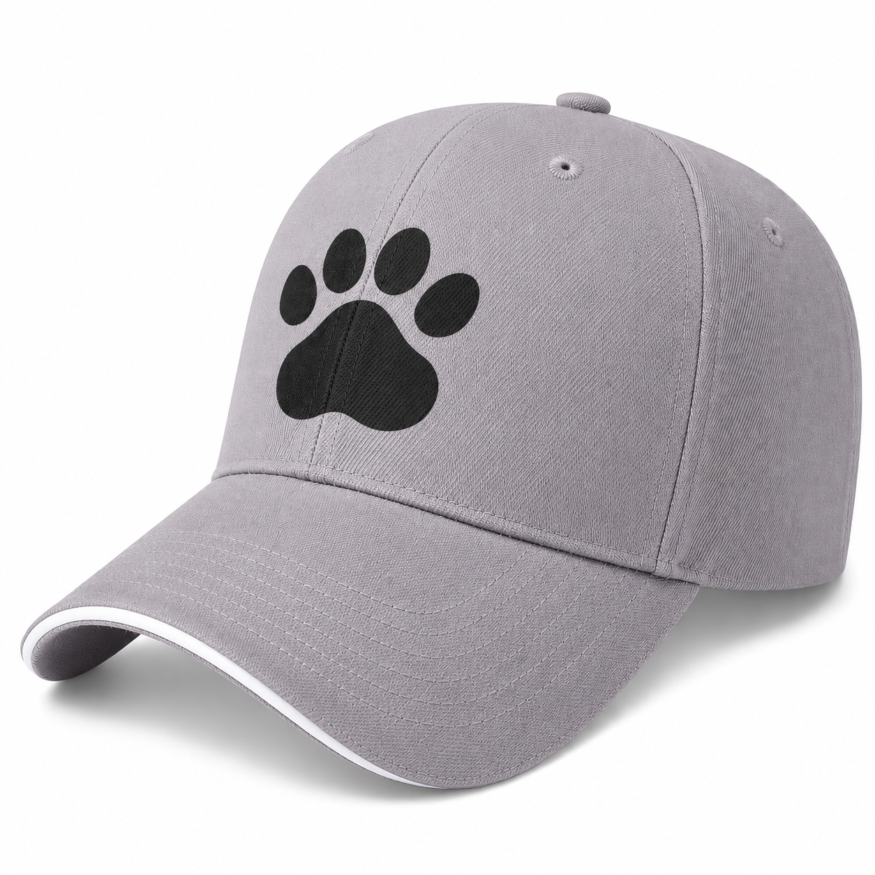 Dog Paw Snapback Cap – 8 Colours | One Size | 100% Cotton