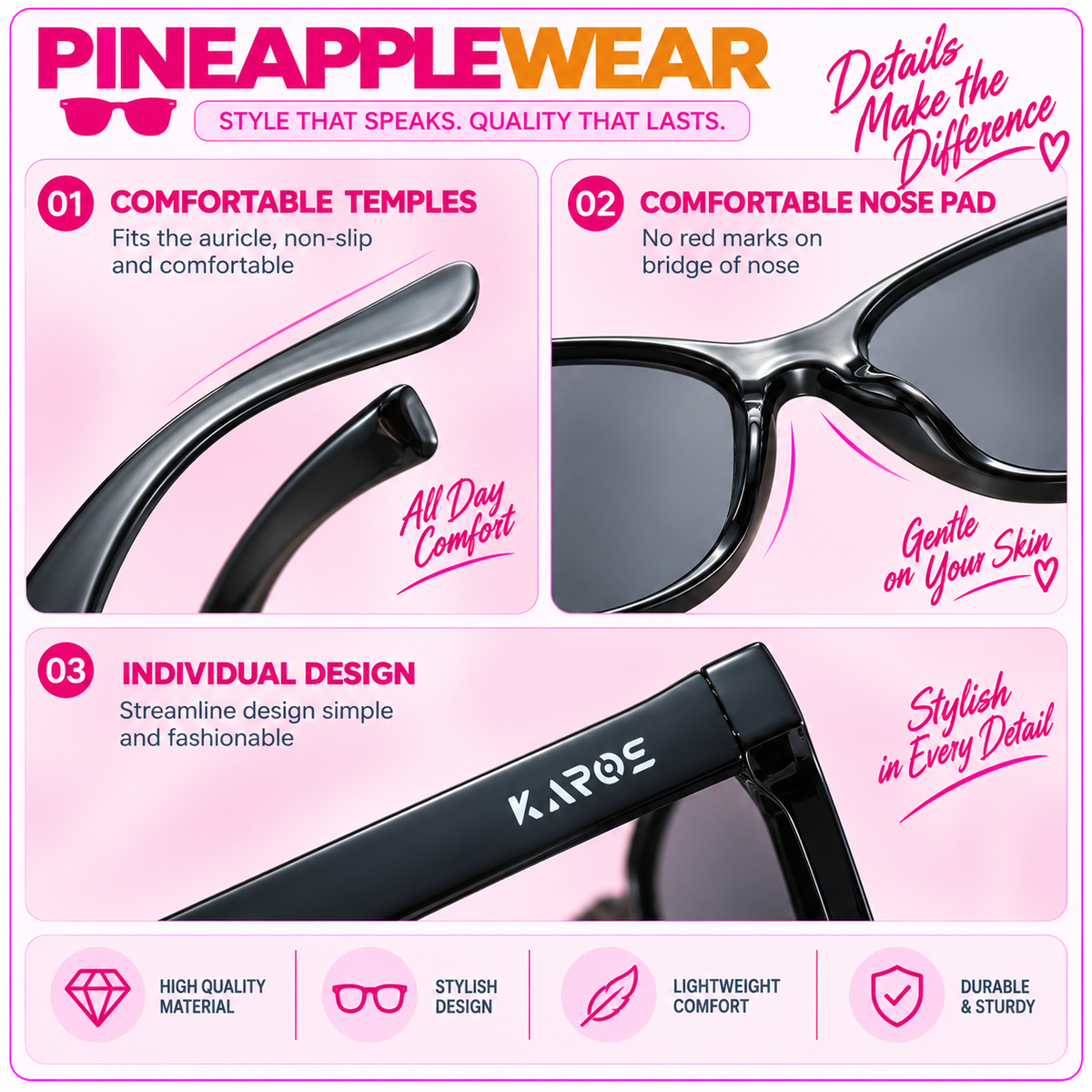 Vintage Sport Sunglasses – 6 Colours | One Size | Polycarbonate