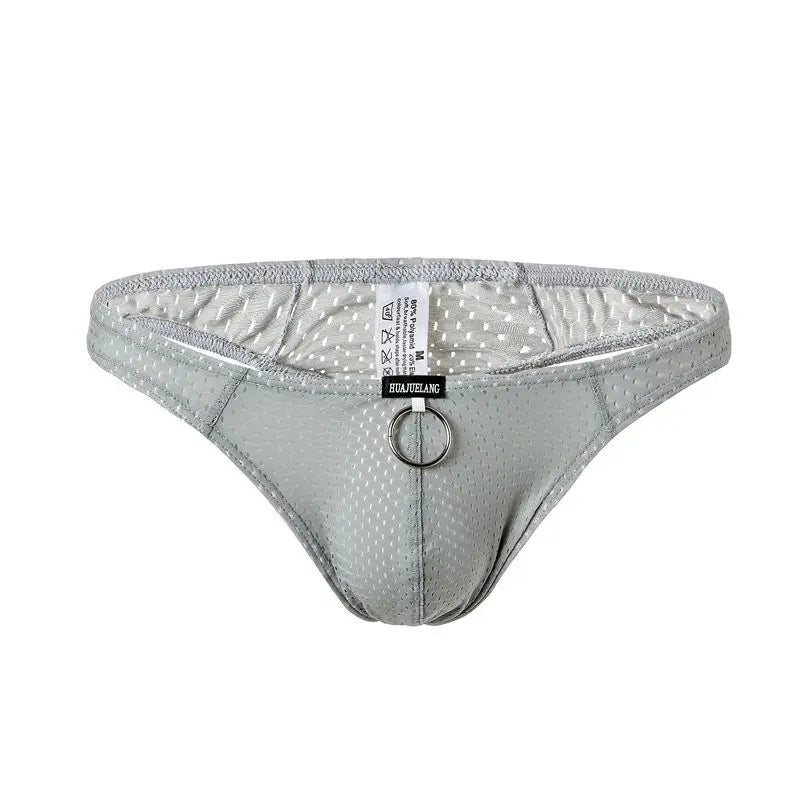 Low-Rise Bulge Pouch Thong – 8 Colours | M–2XL | Nylon & Lycra