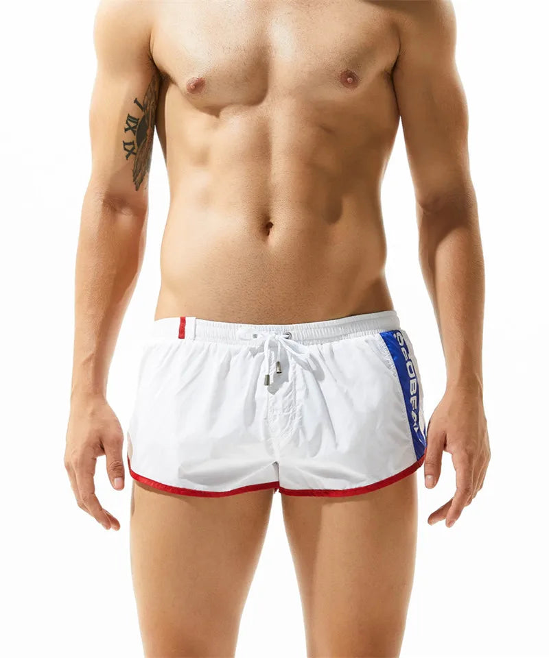 Boardshort – Red, Dark Blue, White & Blue | M–XXL
