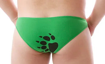 Low-Waist Bear Claw Briefs – 4 Colours | M–2XL | Cotton