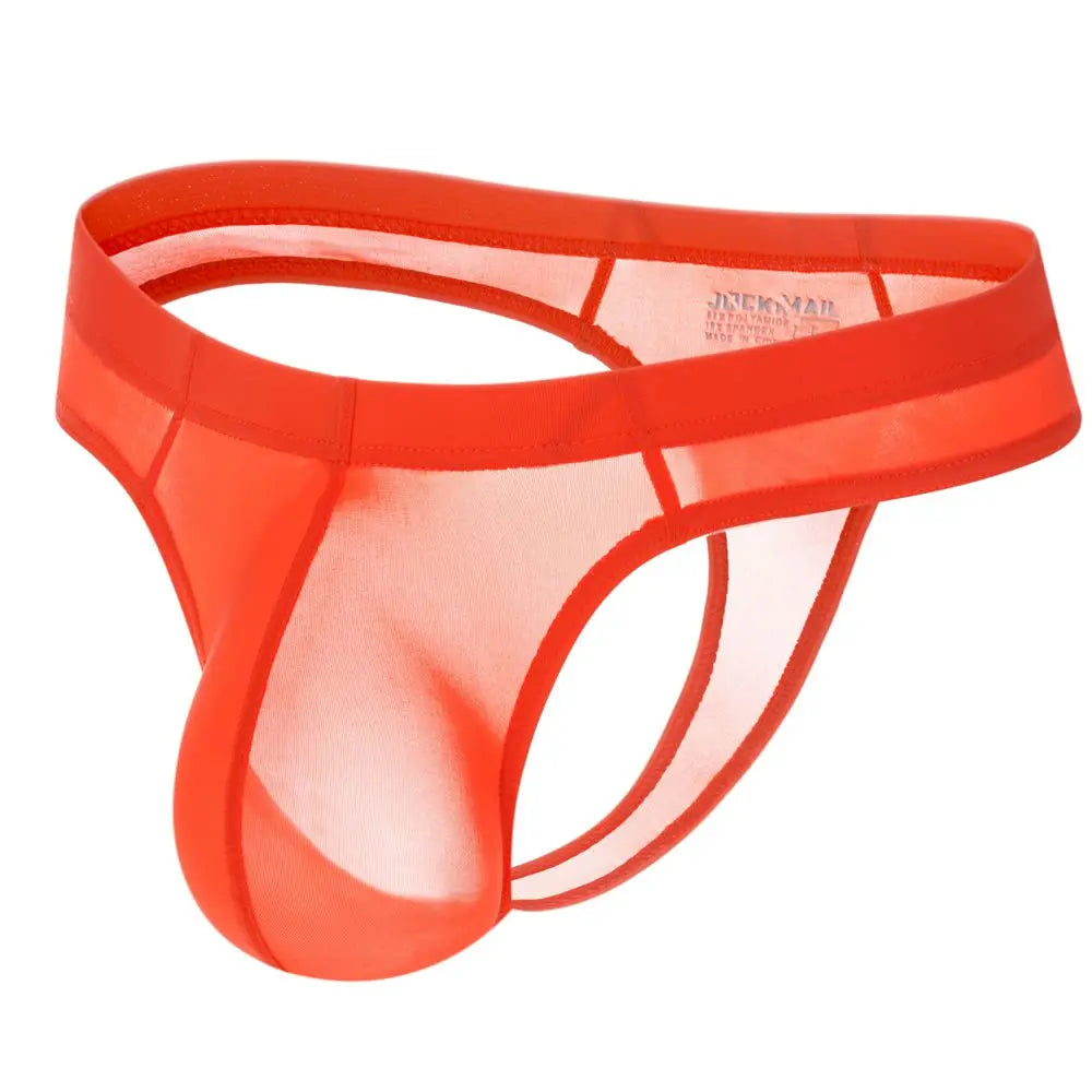 Sheer Nylon Thong β 7 Colours | Mβ2XL | Nylon & Lycra