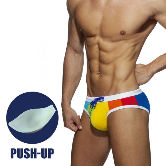 Swimbrief with Optional Pad – With or Without Padding | M–XXL