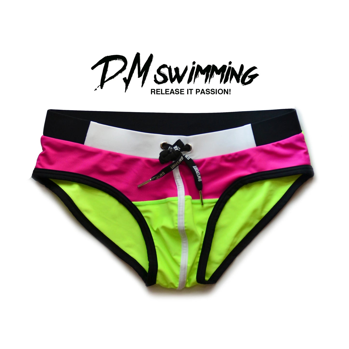 Low-Waist Swim Brief – 4 Colours | M–2XL | Cotton & Elastane