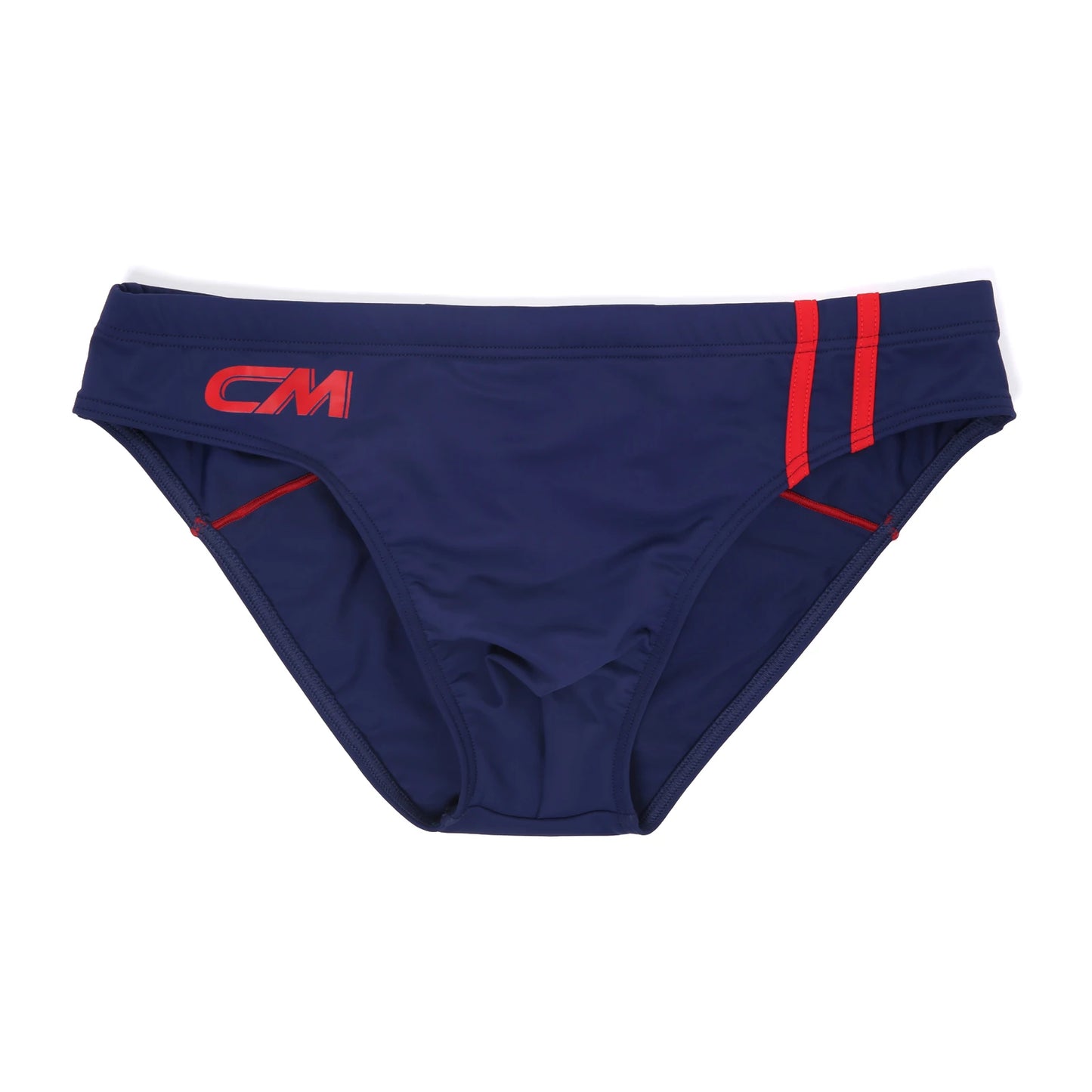 Low-Rise Swim Briefs – 5 Colours | M–3XL | Nylon & Spandex