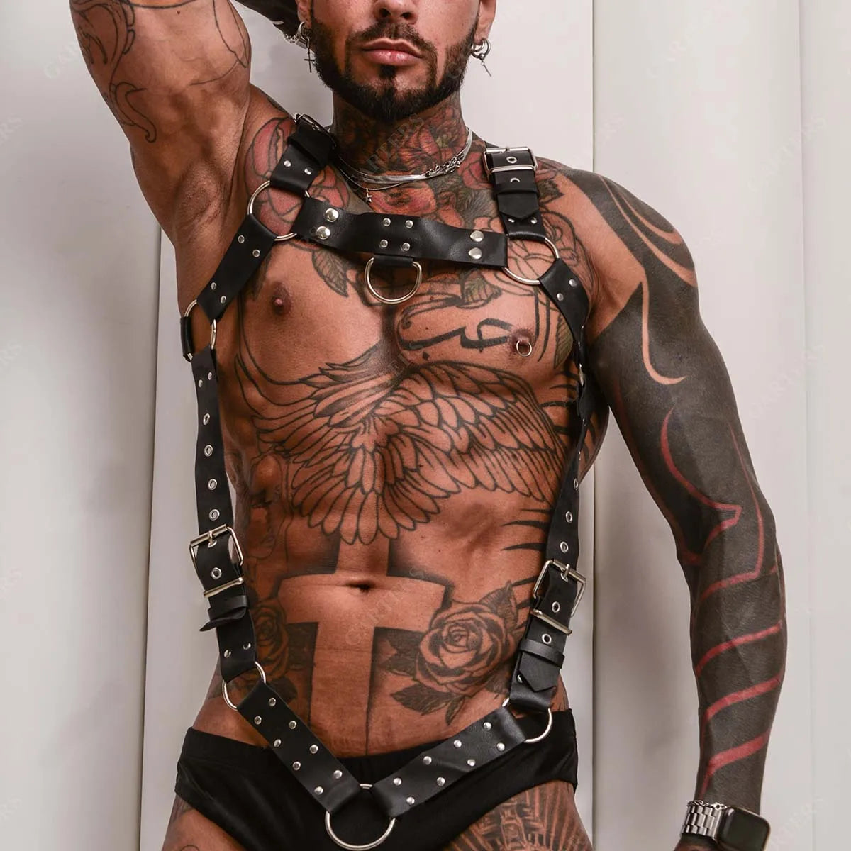 Full Body Harness β Adjustable Bold Strap Harness | 2 Styles