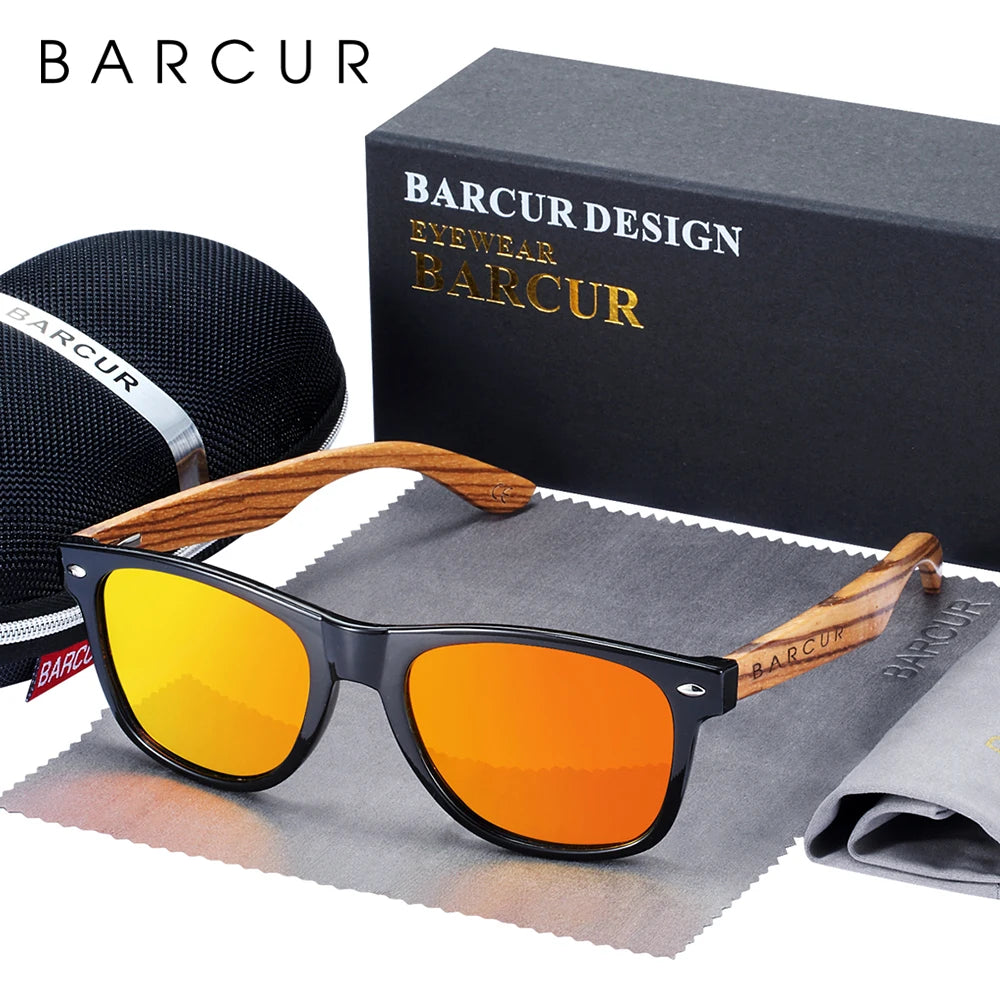 Polarised Rectangle Sunglasses – 7 Colours | Plastic Titanium | CE Certified