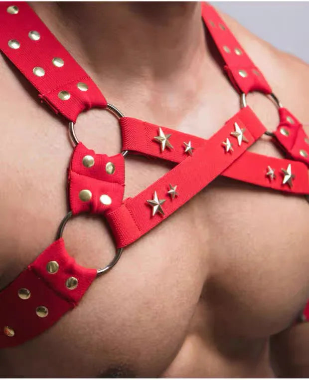 Chest Harness & Armband Set – 2 Colours | Polyester