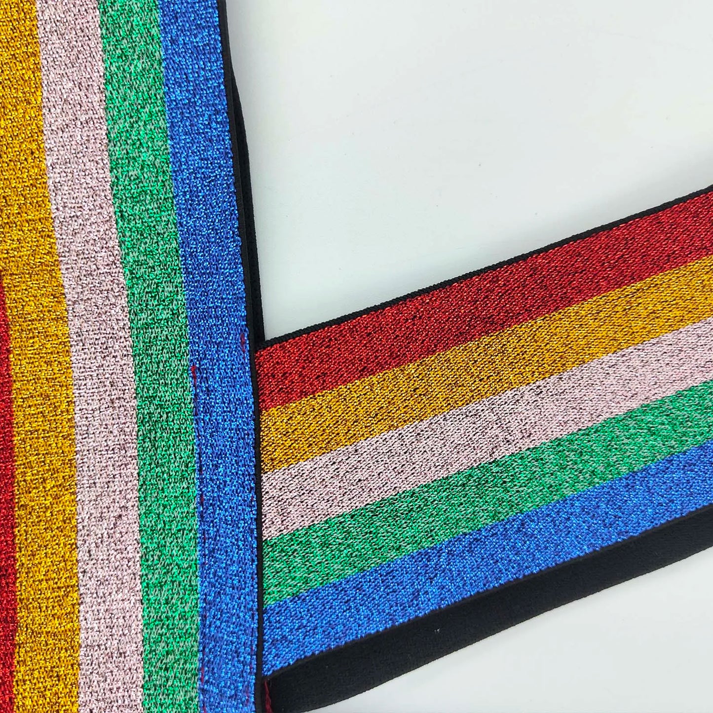 Rainbow Elastic Harness & Bracelet Set | One Size | WorldPride 2026
