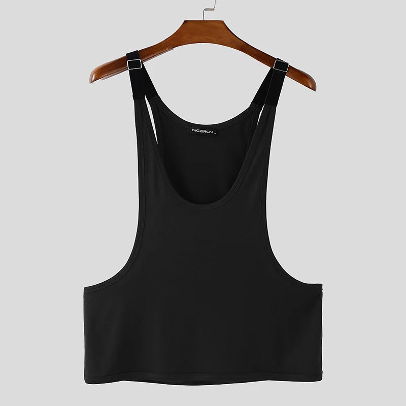 Shoulder Buckle Tank Top