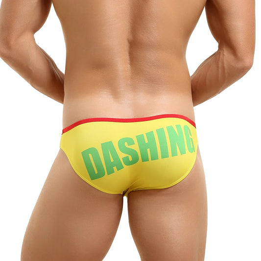 Brief Dashing – Black, White, Mint, Yellow, Blue & Purple | M–XXL