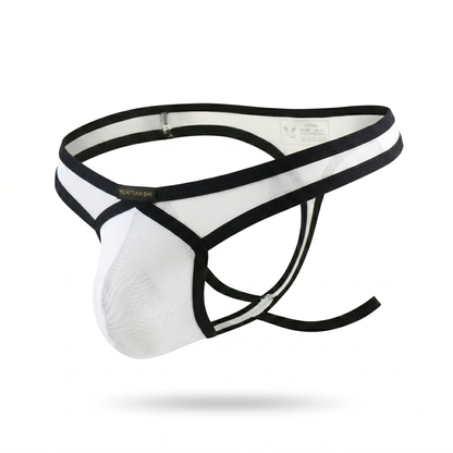 Backless Bulge Pouch Thong – 5 Colours | S–XL | Nylon & Lycra