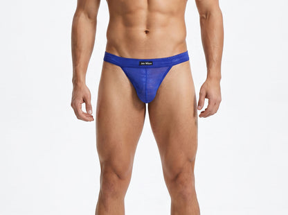 Sheer Mesh Thong – 4 Colours | S–XL | Nylon
