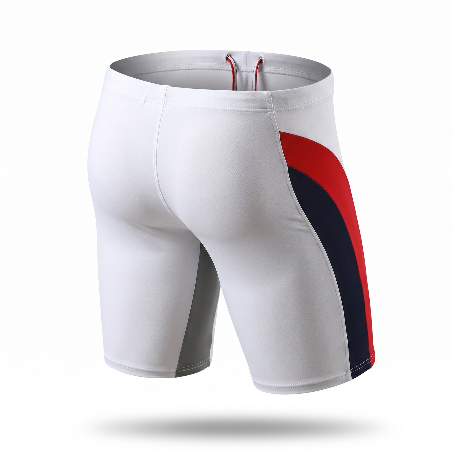 Men's Low-Rise Swim Shorts – 4 Colours | M–2XL | Nylon & Spandex