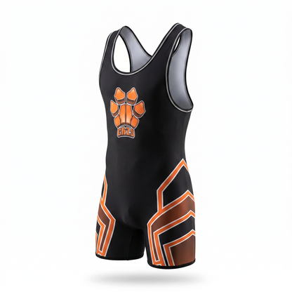 Men's Zipper-Back Singlet – One-Piece Sleeveless Gym & Fitness Top