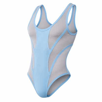 Mesh Bodysuit – Sheer See-Through Sleeveless Bodysuit | S–3XL