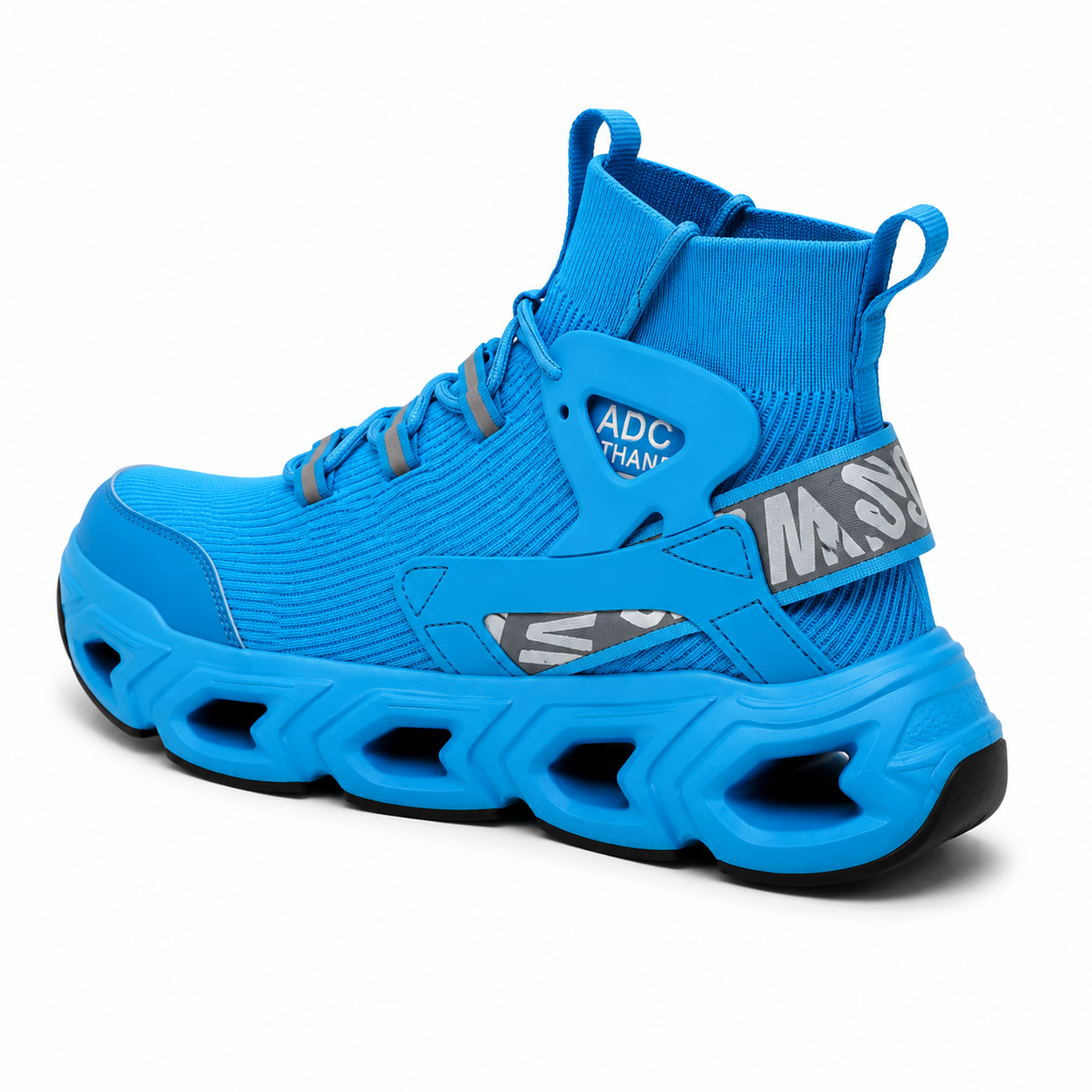 Geometric Fabric Sneaker | Lightweight EVA | Blue | EU 39–46