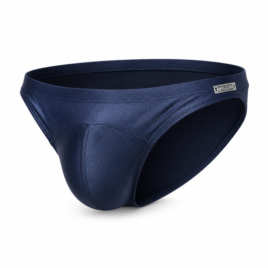 Swim Brief – Light Yellow, Lake Blue & Dark Blue | M–2XL | Nylon & Elastane