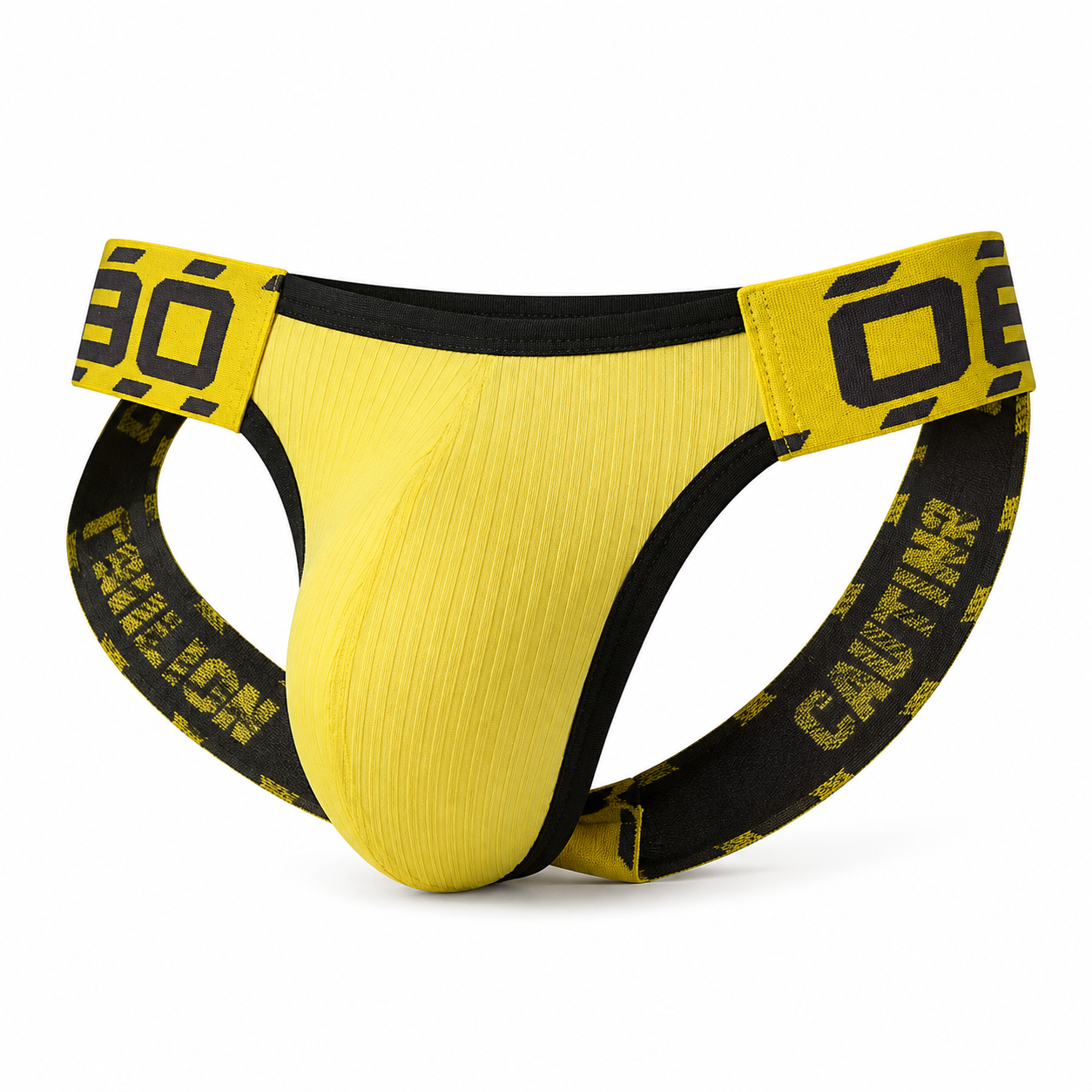 No-Waistband Jockstrap – 10 Colours | M–2XL | Cotton & Mesh
