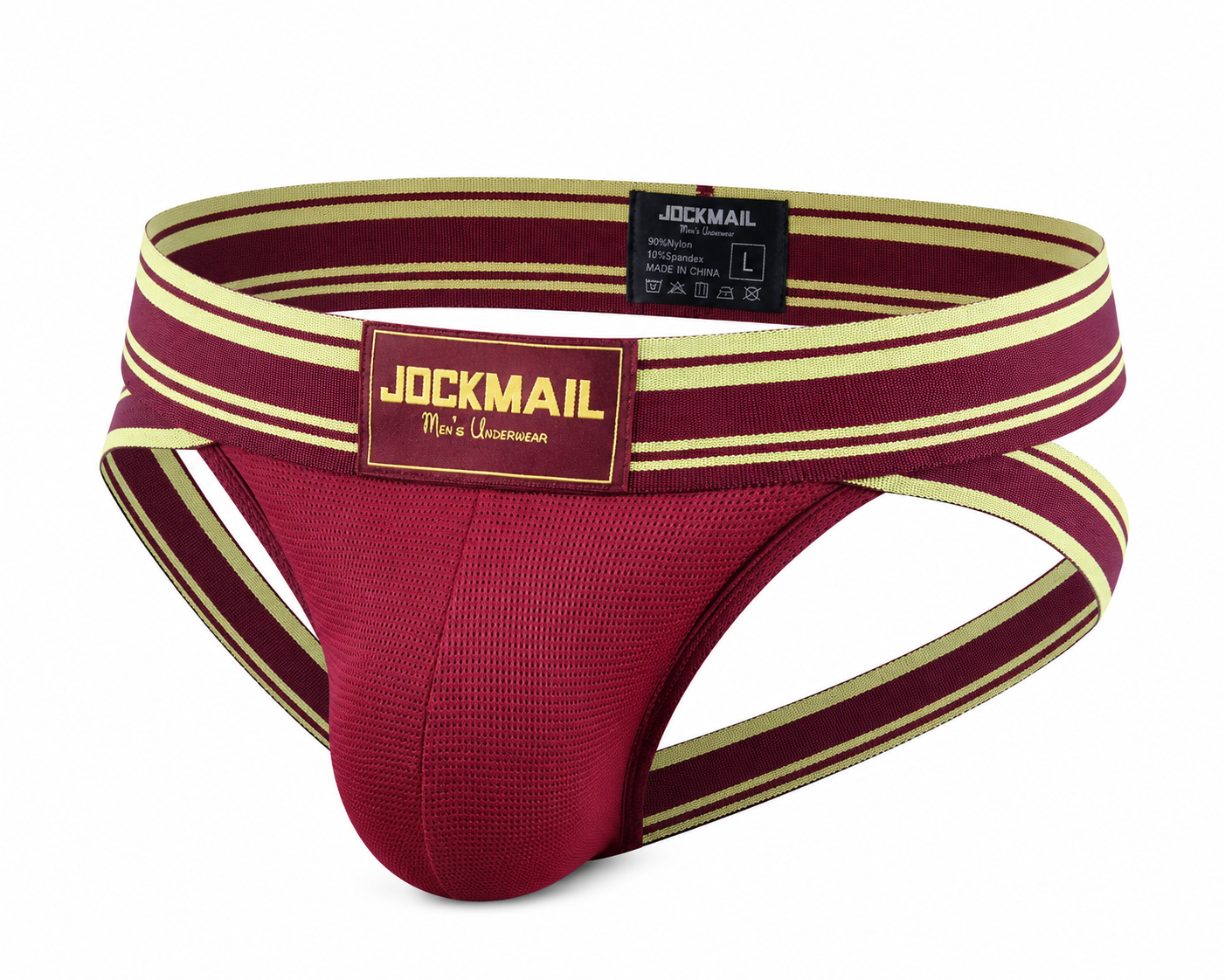 Wide-Waistband Jockstrap – 13 Colours | M–XXL | Nylon & Lycra