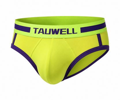 Colour-Block Brief – 3 Colours | M–2XL | Cotton & Elastane