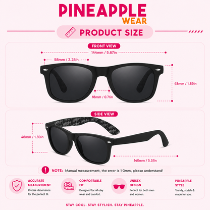 Polarised Sports Sunglasses – 9 Colours | One Size | Polycarbonate & TAC