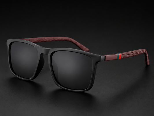 Polarised Square Sports Sunglasses – 13 Colours | One Size | Plastic & TAC