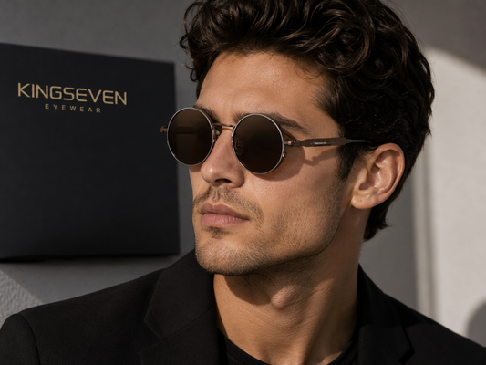 Polarised Round Punk Sunglasses – 10 Colours | One Size | Alloy & TAC