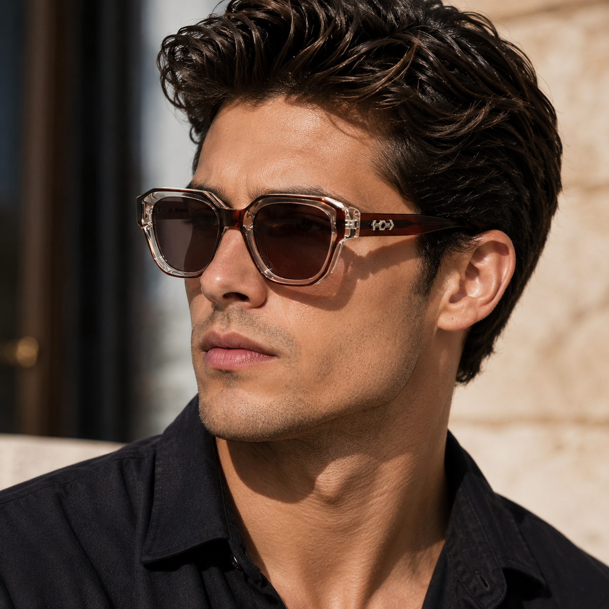 Thick Frame Retro Sunglasses – 4 Colours | One Size | Plastic
