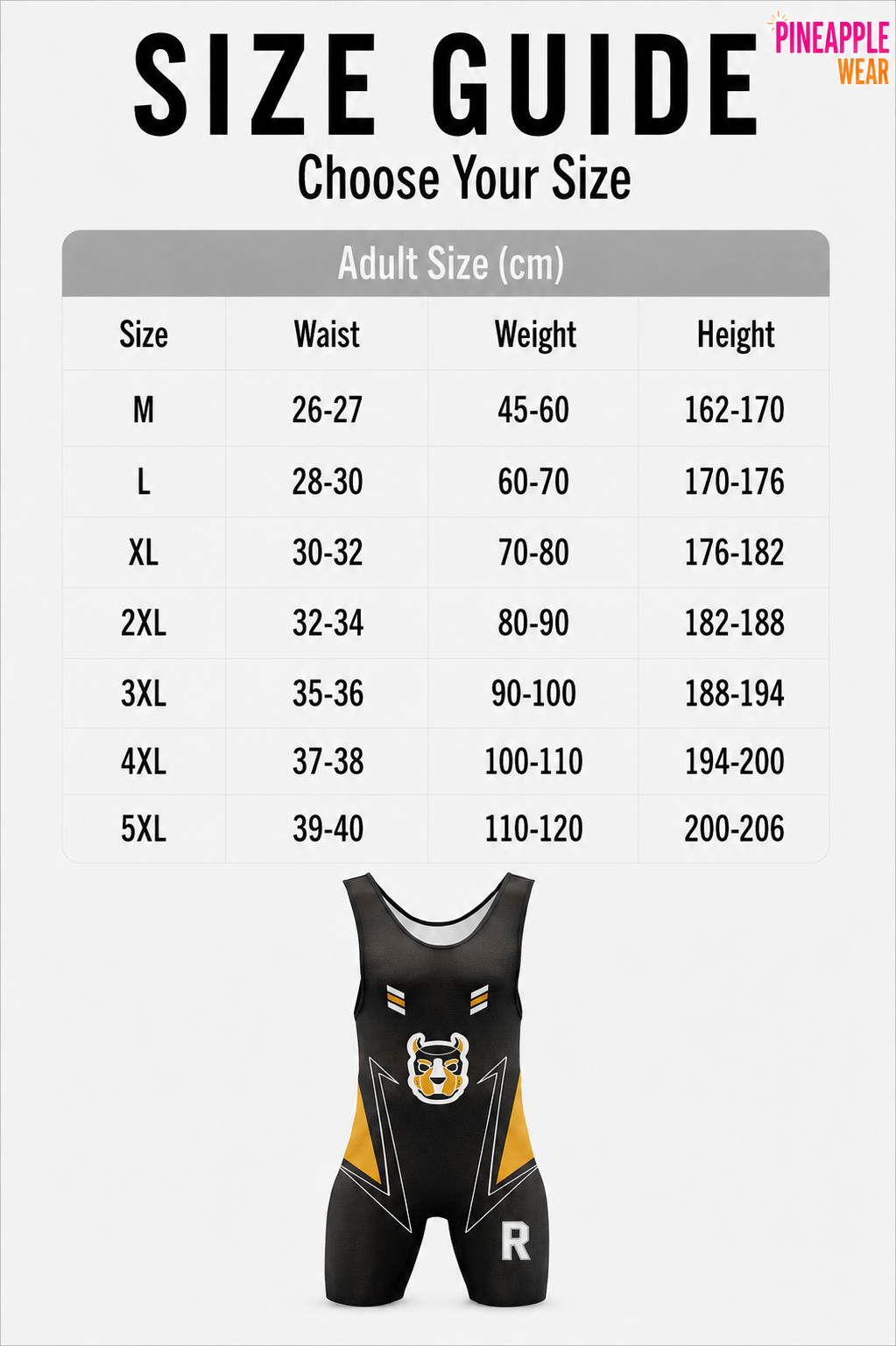 Performance Skinsuit Singlet – 5 Colours | S–5XL | Polyester