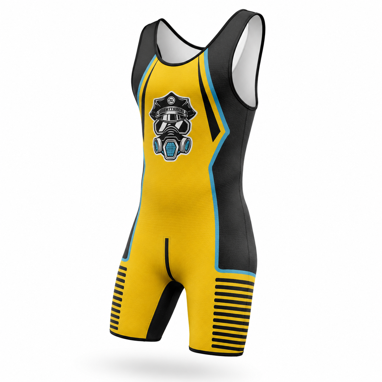 Zipper Singlet Bodysuit – 11 Colours | S–5XL | Polyester