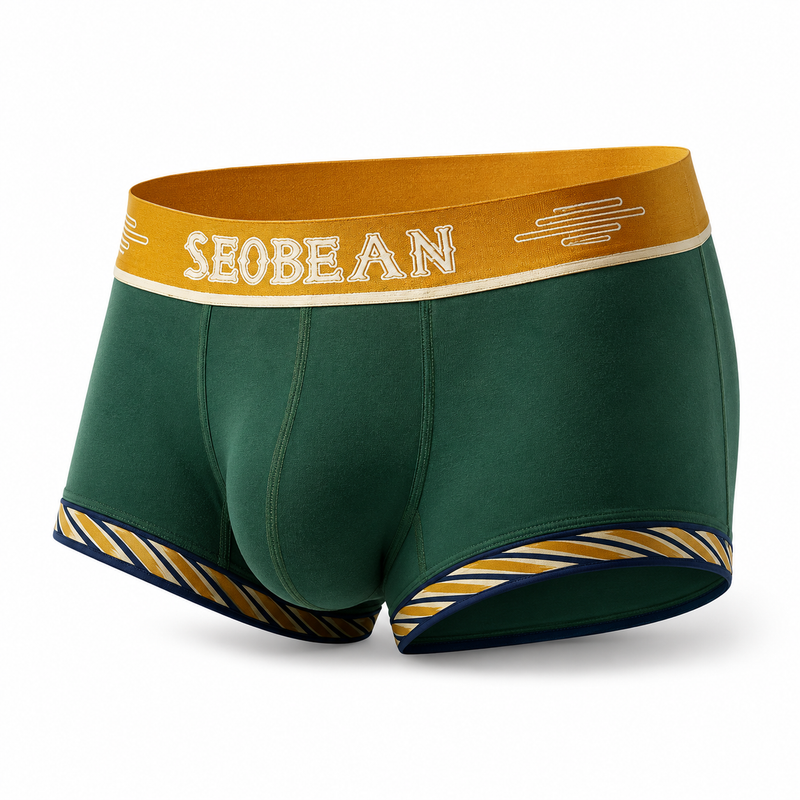 Cotton Sport Boxer Shorts – 5 Colours | M–2XL | Cotton & Elastane
