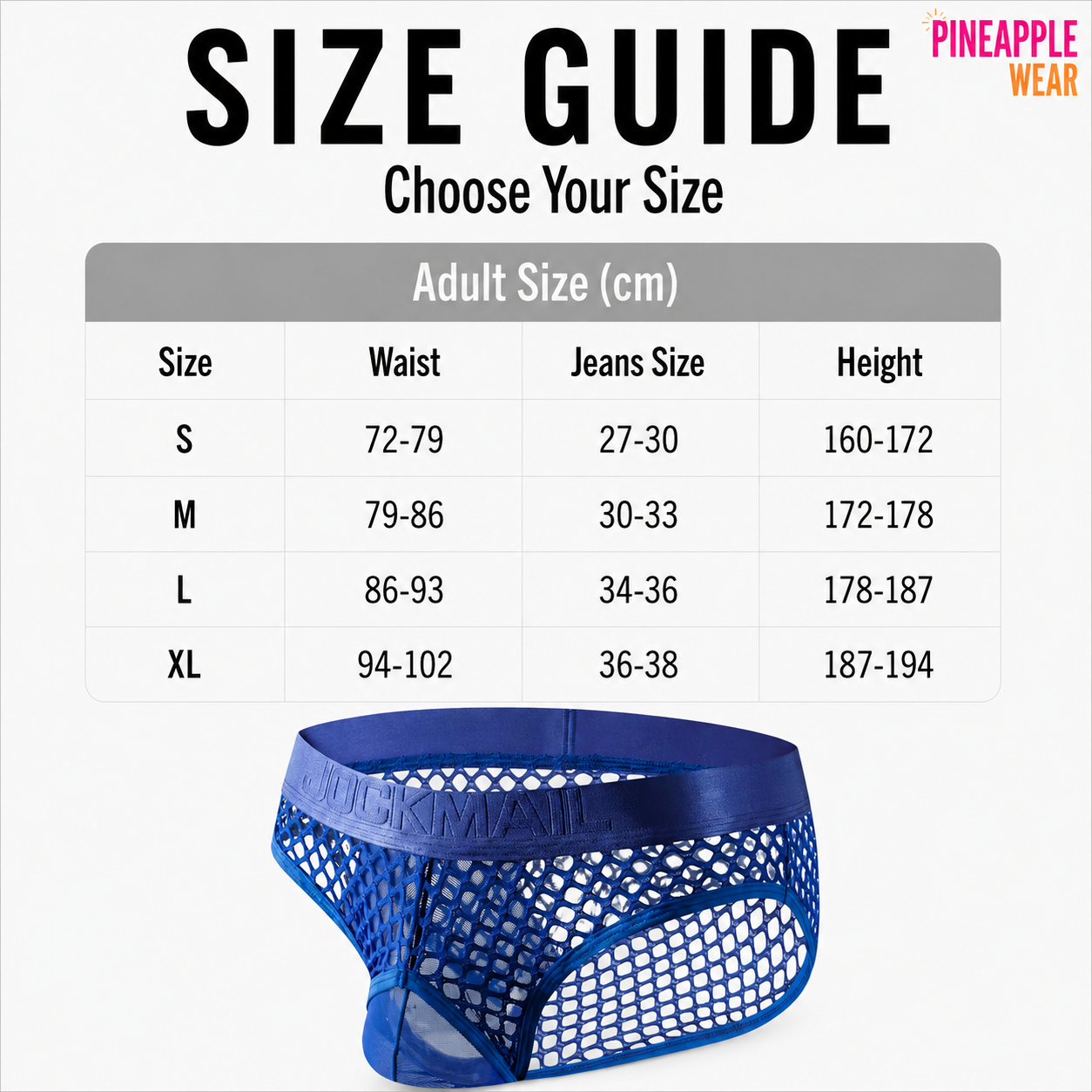 Sheer Mesh Brief – Breathable Lightweight Underwear | M–XL