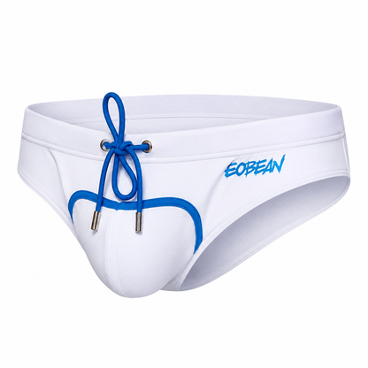 Low-Rise Swim Brief – 3 Colours | M–XXL | Nylon & Spandex
