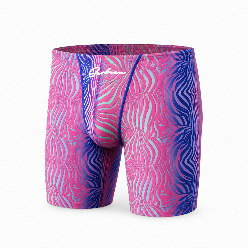 Tropical Print Swim Trunk – 3 Colours | M–XXL | Polyester & Elastane