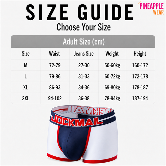 Push-Up Short – 5 Colours | M–2XL | Cotton & Lycra