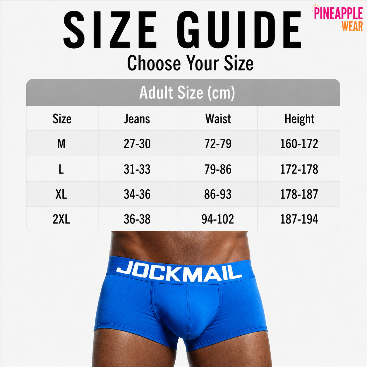 Solid Boxer Short – 5 Colours | M–2XL | Cotton & Lycra