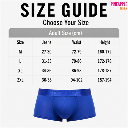Low-Rise Hip Brief – 4 Colours | M–2XL | Modal & Lycra