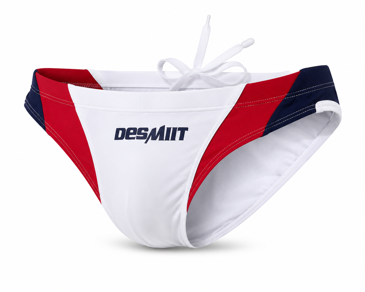 Swim Brief – White | M–2XL | Nylon & Elastane