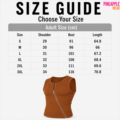 Knitted Tank Top – 3 Colours | S–3XL | Polyester & Spandex