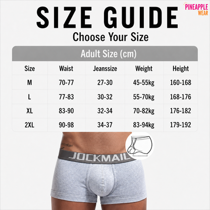 Low-Rise Boxer Brief with Inner Ring – Black, Gray & White | M–2XL | Cotton & Lycra
