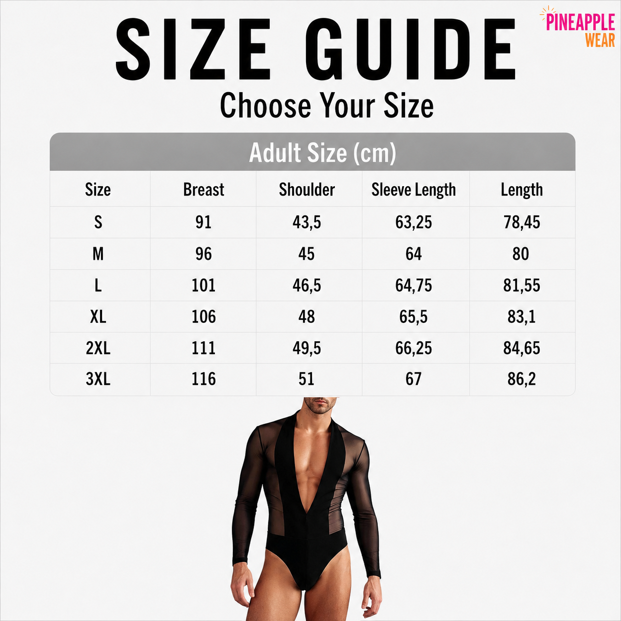 INCERUN Mesh Splicing V-Neck Jumpsuit – Black | S–3XL | Polyester & Spandex