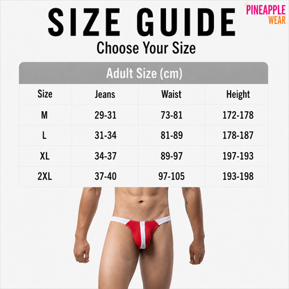 Clever-Men String – 4 Colours | M–2XL | Nylon & Elastane