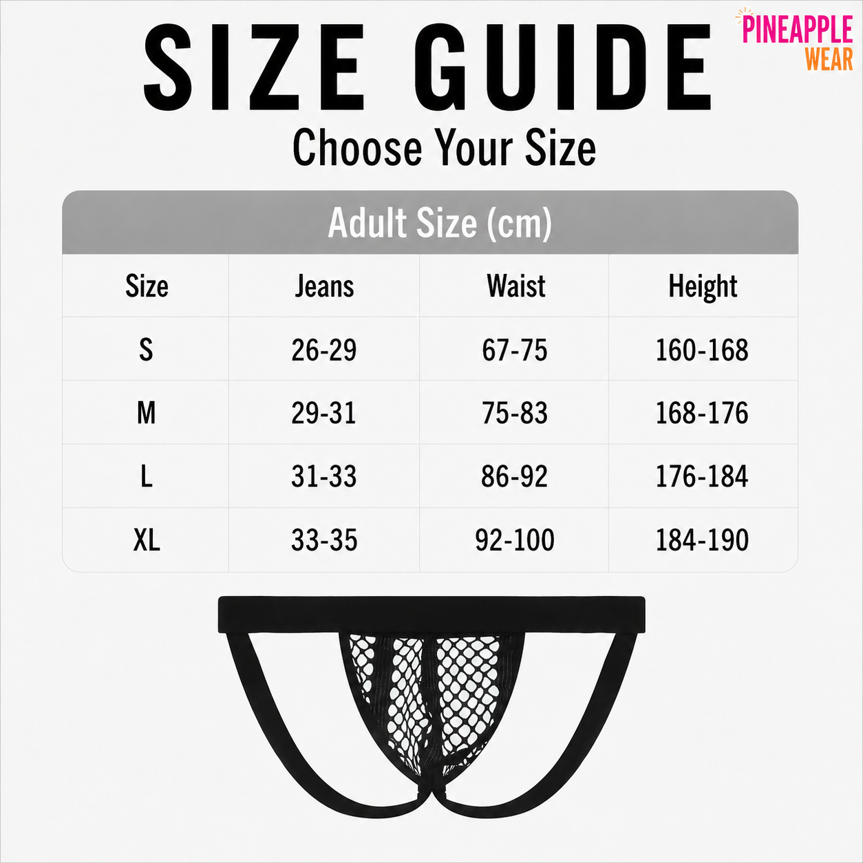 Mesh Jockstrap – 5 Colours | S–XL | Polyester & Lycra