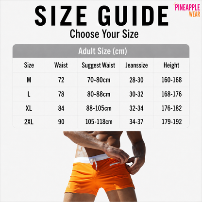 Swim Brief – 5 Colours | M–2XL | Nylon & Spandex