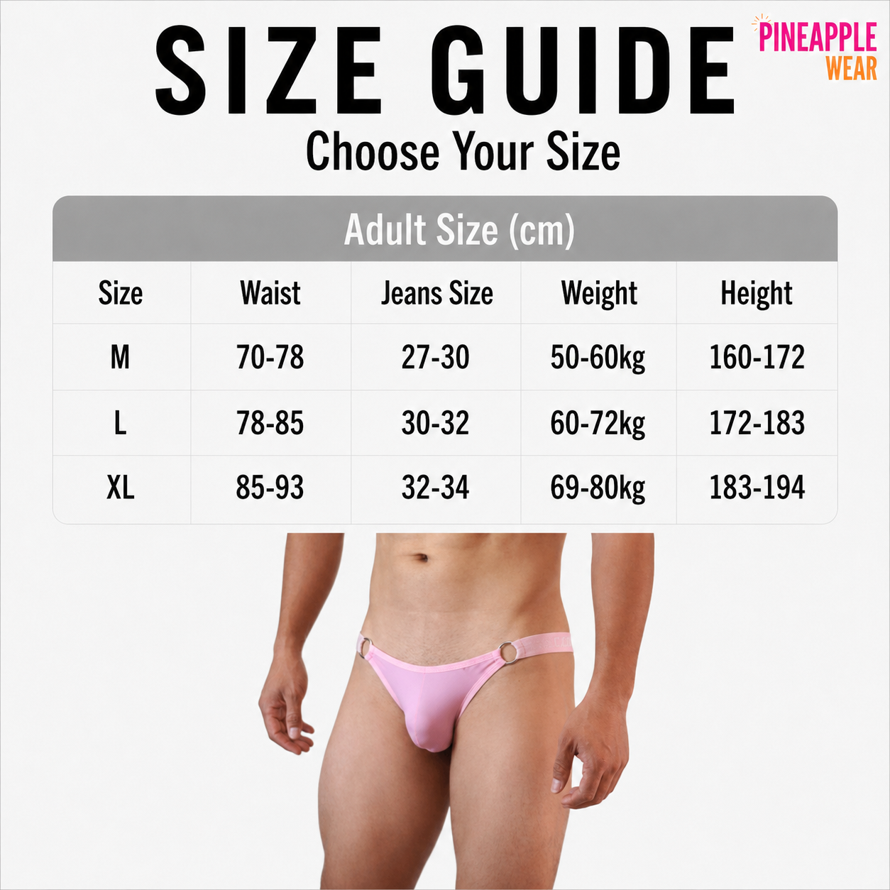 Ice Silk T-Back Jockstrap with Leg Straps – 5 Colours | M–XL | Polyamide & Elastane