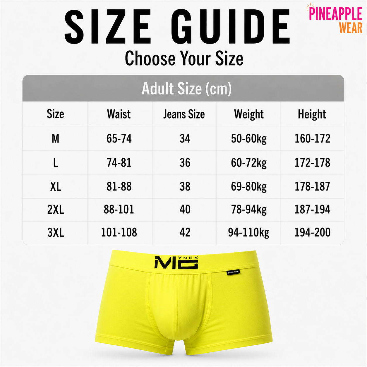 Boxer Short – 6 Colours | M–3XL | Cotton & Lycra