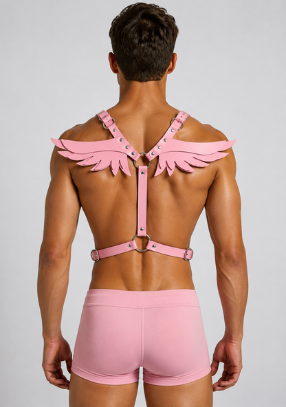 Angel Wings Harness Belt – 6 Colours | Synthetic Leather
