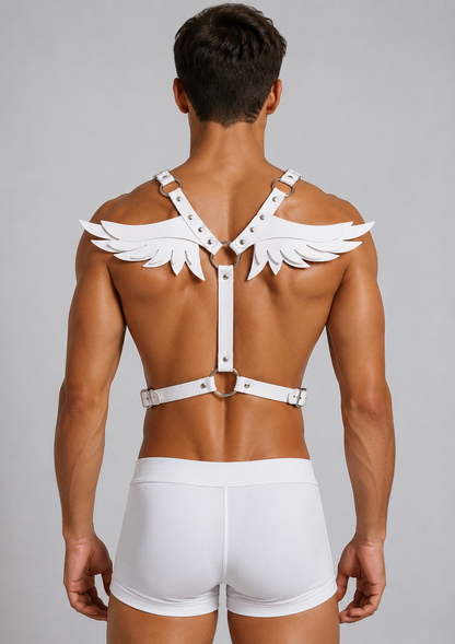 Angel Wings Harness Belt – 6 Colours | Synthetic Leather