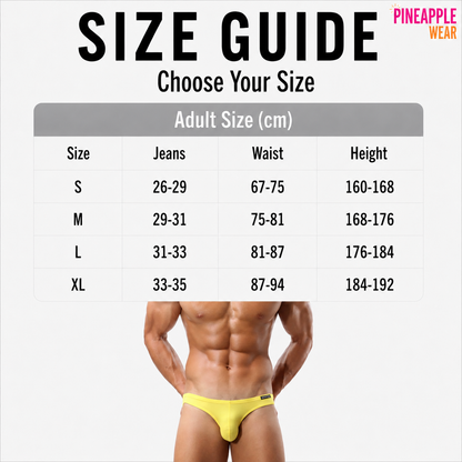 Bikini Brief – 6 Colours | S–XL | Modal & Lycra